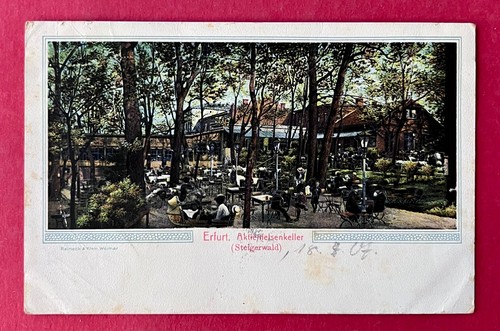 Erfurt 1907 - ak,