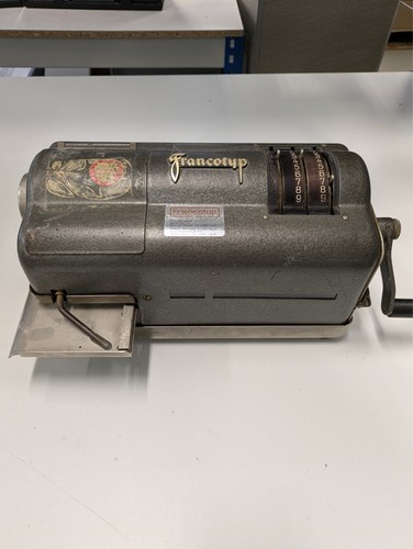 Frankiermaschine frankotyp - frankiermaschine,
