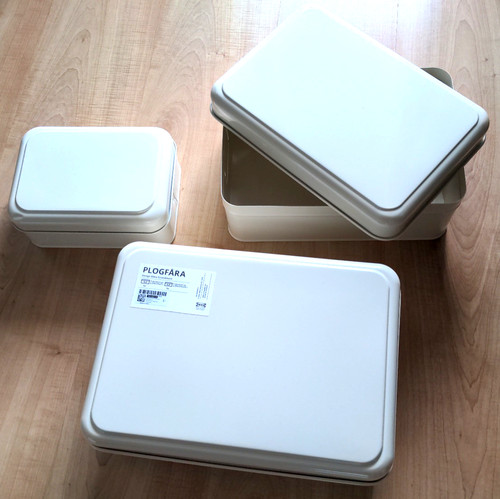 Ikea aufbewahrungsboxen - 3x,