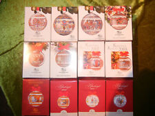 Hutschenreuther Weihnachtskugel Glaskugel 1991 1992 1993 bis 2016 EINZELVERKAUF