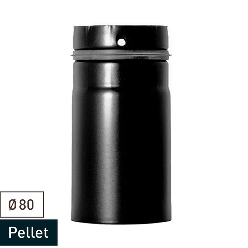 Pelletrohr ofenrohr 80mm - /,