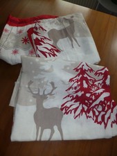 neue Biber Bettwäsche kuschelweich und warm 155 x 220 cm Wintermotiv Elch NEU !