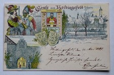 AK Gruß aus Heidingsfeld, Würzburg Franken
