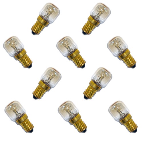 10x backofenlampe 300 25w - 300°,
