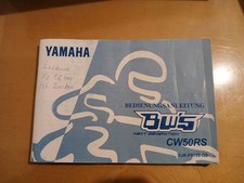 Yamaha Bw's 50 Bw 50 CW50RS Bedienungsanleitung Heft Handbuch