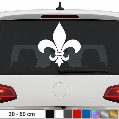 Lilie aufkleber fleur lis - de,