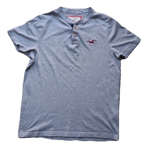 Hollister henley shirt grau - henley,