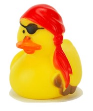 Badeente pirat 5cm - badeente, entchen