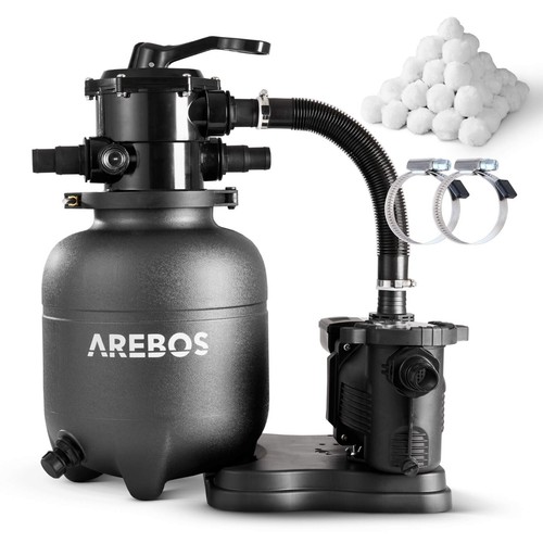 Arebos sandfilteranlage 350w - sandfilteranlage,
