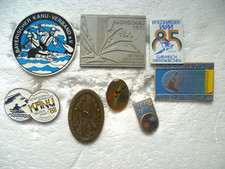 13 Abzeichen Wildwasser Kanu Sport u.a. Monschau