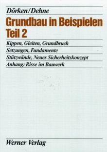 Grundbau beispielen tl - grundbau, in