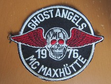 MC PATCH GHOST ANGELS MC MAXHÜTTE BIKER KUTTE VINTAGE MOTORCYCLE CLUB PATCHES