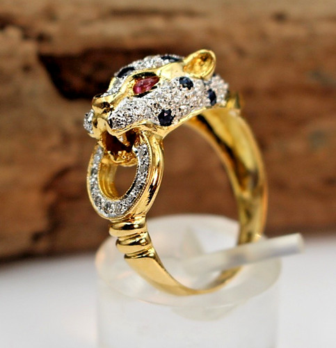Panther ring 750 - ring,