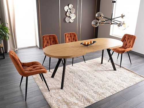 Design esstisch 444 - design, eiche