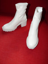 Modische Damen Stiefelletten - Offwhite, EU 40 wie Neu, nur 1x getragen