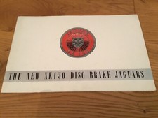 Jaguar XK 150 The new XK 150 Disc Brake Jaguars Prospekt TOP Rarität