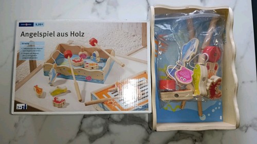 Angelspiel aus holz - aus, (ideenwelt