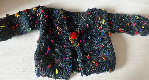 Strickjacke puppe bär - strickjacke, ca