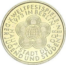 DDR Gedenkmünze 10 Mark 1973