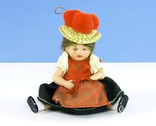 Kleine Schwarzwaldpuppe Puppe