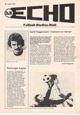 Fussball-Programmheft   75/76