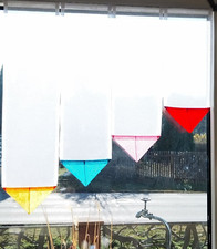 Scheibengardinen  Kinderzimmer    B  80cm  H 80,70,60,50cm  Gardinen