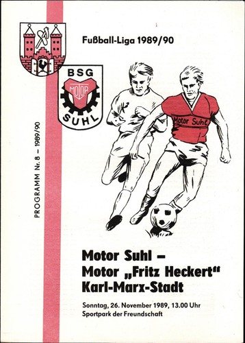 Ddr liga bsg motor - 89/90,
