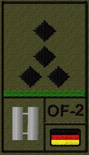 Bundeswehr rangabzeichen mit - bundeswehr,