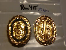 Orden Feuerwehr Bayern Leistungsabzeichen gold mit blau (rm415)