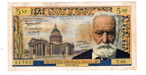 Frankreich billet francs - nf,