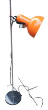 Orig. Seventies Orange Space age Solo Spot Stehlampe Stehleuchte 70er Jahre