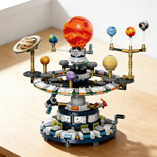Solar system mini - system, diy