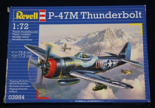 Revell 03984 p 47m - revell, p-47m