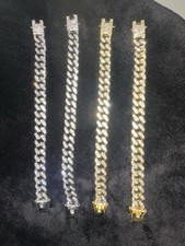 Iced out armband cuban chain - iced-out-armband,