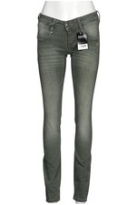 GANG Jeans Damen Hose Denim Jeanshose Gr. W27 Baumwolle Grün #bdm34t0