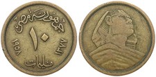 Ägypten - Egypt - 10 Milliemes 1916-1958 - 1334-1377 - verschiedene Jahrgänge