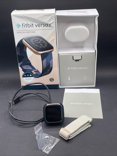 Fitbit versa mit ladegerät - fitbit,