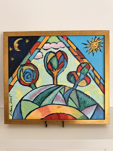 Original acrylgemälde tag - original,