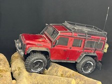 Traxxas TRX-4 Defender Rot 1/10– RC Crawler mit vielen Extras – Top Zustand