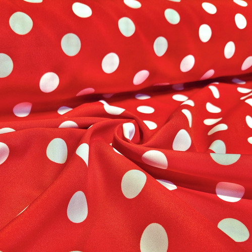 Polyester stoff rot bedruckt - stoff,