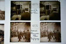 19 Glas Stereofotos Verascope Richard zum Ende 1. Weltkrieg, 14. Juli 1919 Paris