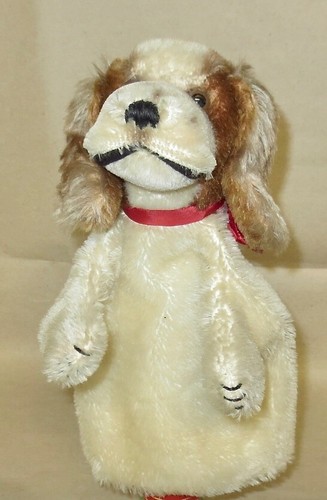 Steiff handpuppe hund - steiff,
