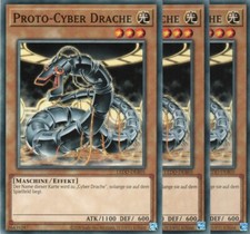 yugioh 3x Proto-Cyber Drache