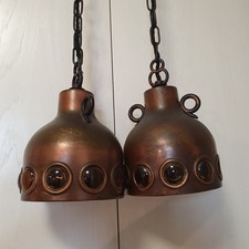 Kupferlampenschirme rustikal