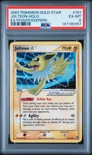 Psa jolteon gold star - psa,