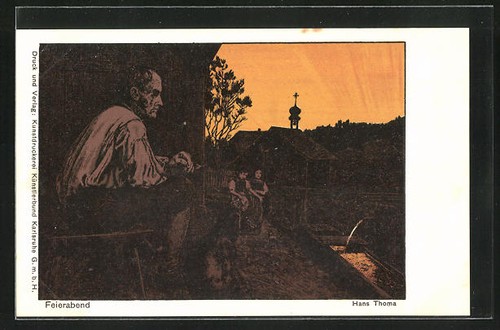 Künstler hans thoma mann - hans,
