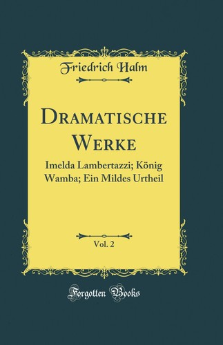 Dramatische werke vol - dramatische, werke,