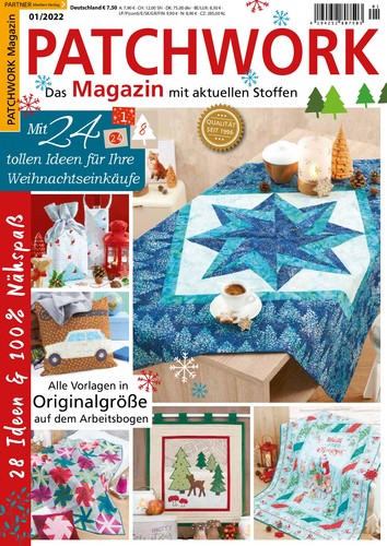 Patchwork magazin 2022 - magazin,