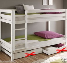 Kinderbett Etagenbett Hochbett Spielbett Stockbett weiss Lattenrost