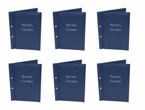 Speisekarte 6er pack - speisekarte, a5